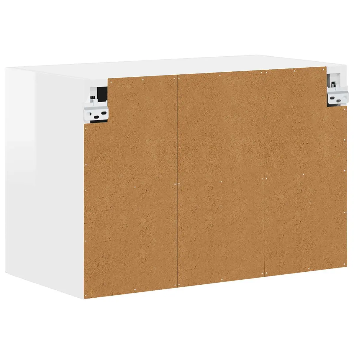 White Kitchen Cabinet Panel for Organised Storage