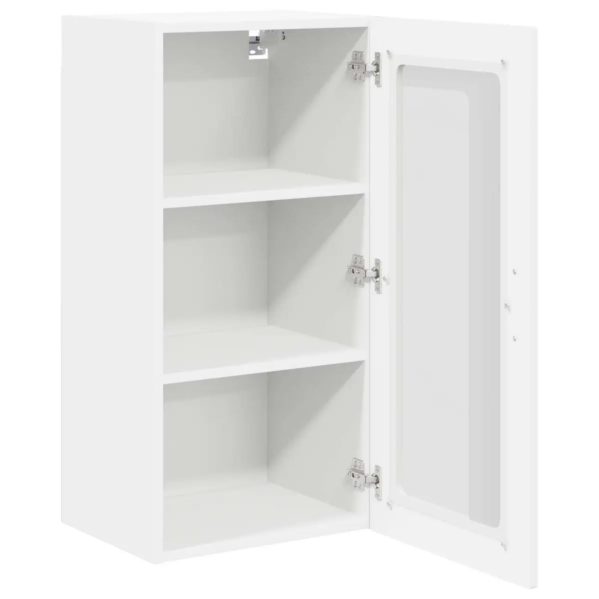 White Engineered Wood Kitchen Cabinet Panel 40x31x80cm