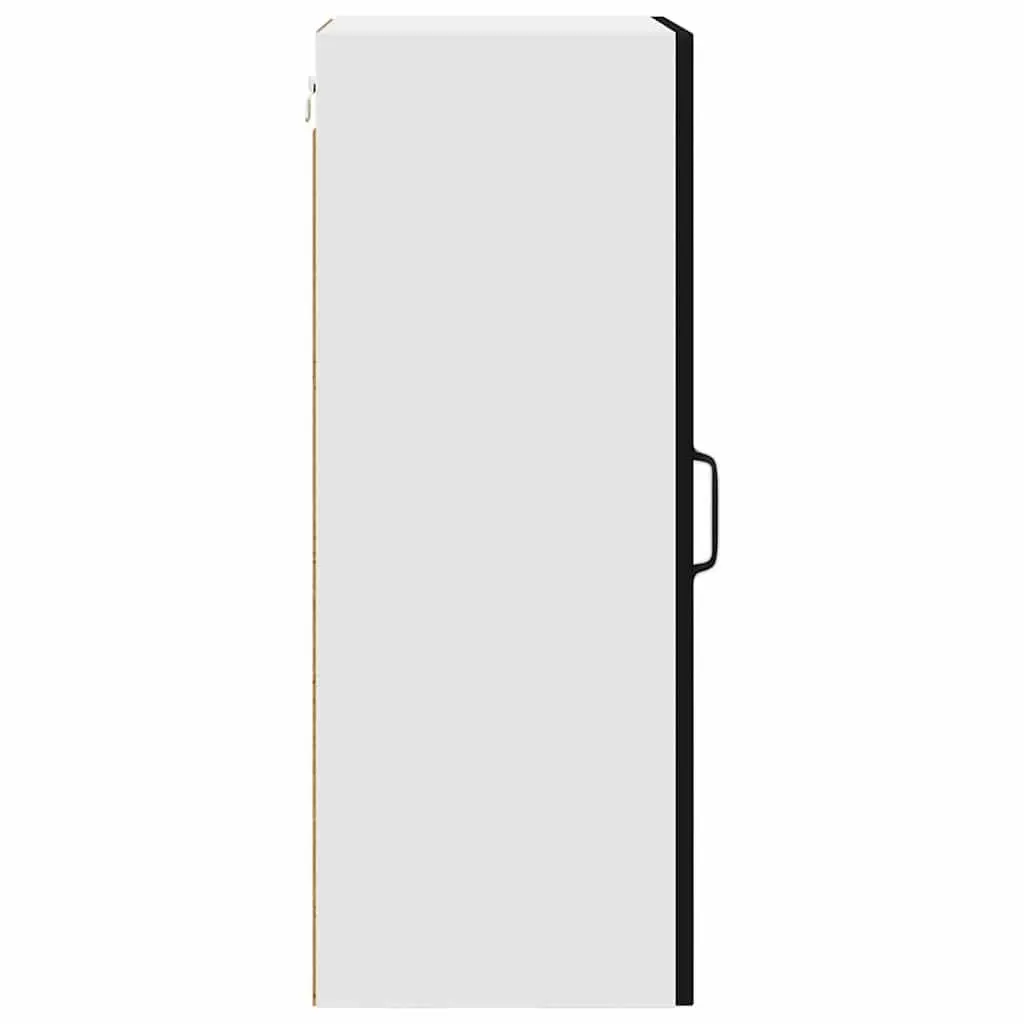 Black Kitchen Cabinet 40x31x80cm Engineered Wood