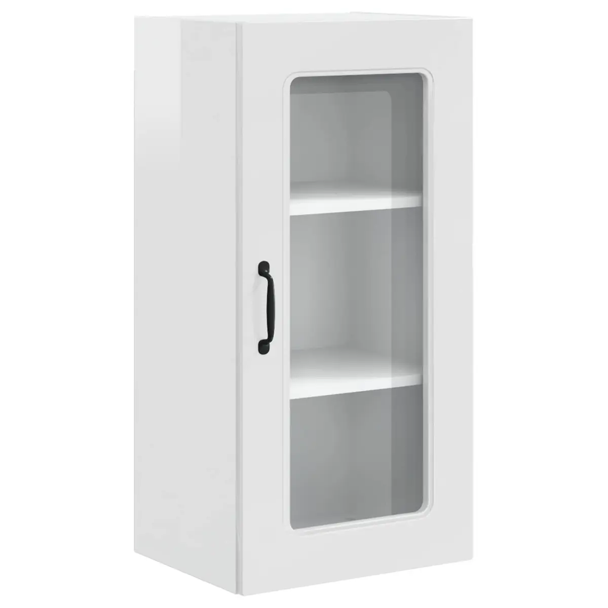 High Gloss White Engineered Wood Kitchen Cabinet Panel