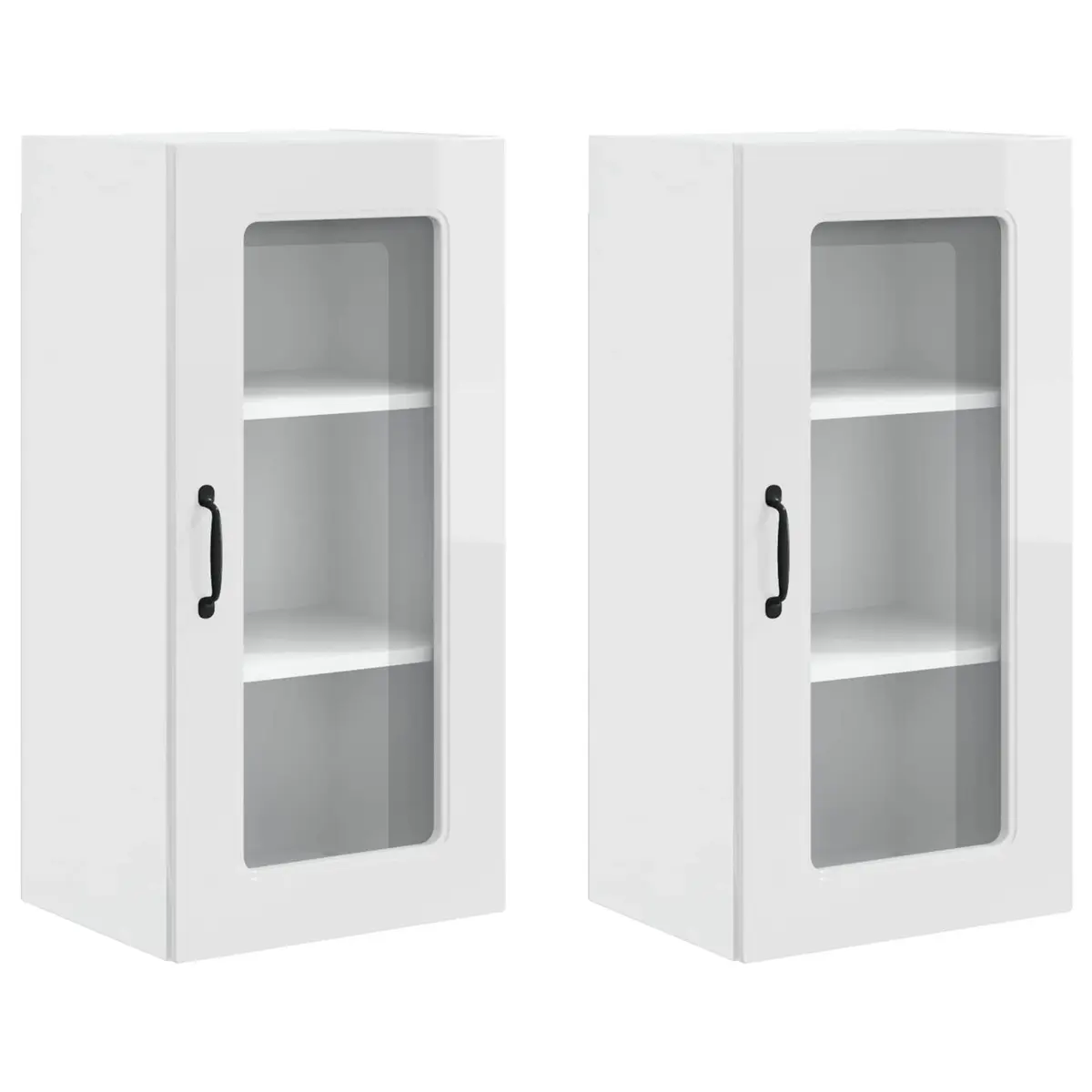 Dishwasher Panel White High Gloss Kitchen Cabinet Door Front Engineered Wood