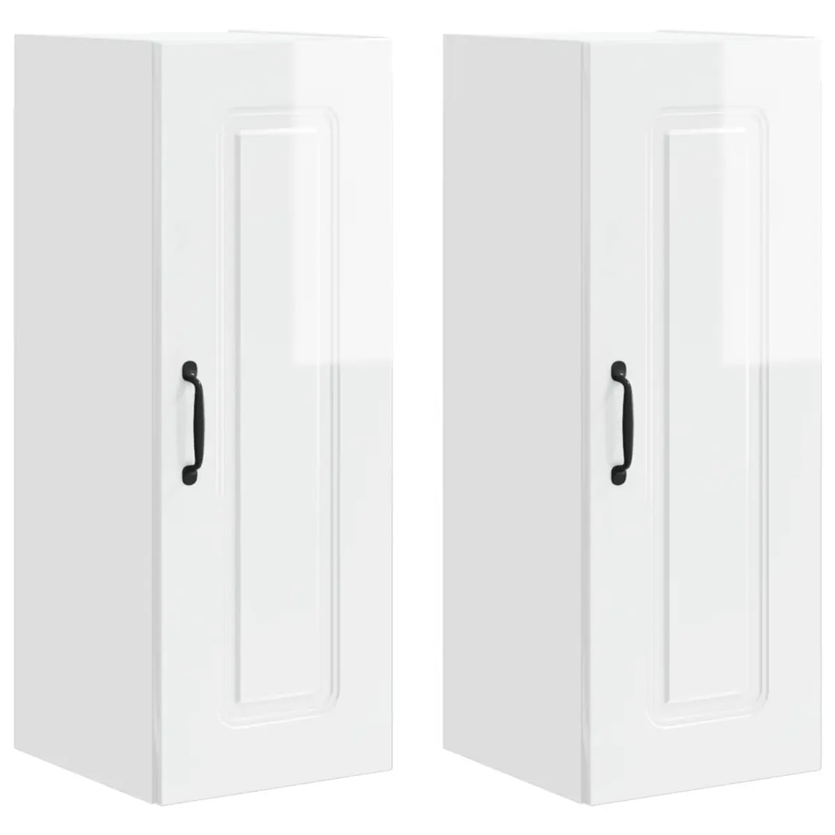 High Gloss White Kitchen Dishwasher Panel Cabinet Storage