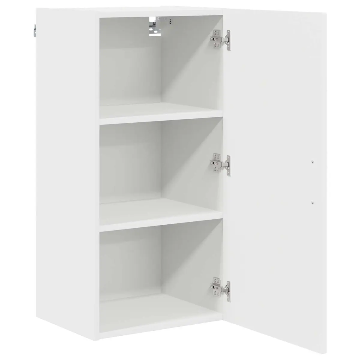White Engineered Wood Dishwasher Panel Storage Cabinet