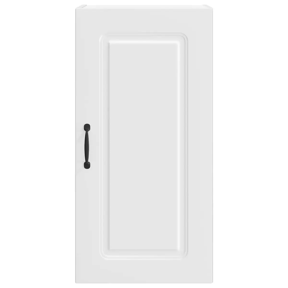 White Engineered Wood Dishwasher Panel Storage Cabinet