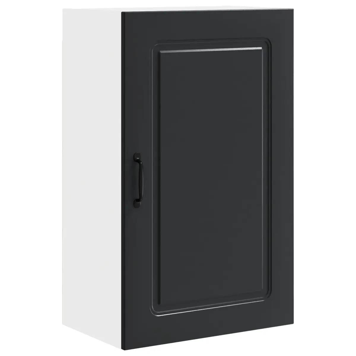 Dishwasher Panel Kitchen Cabinet Engineered Wood 50x31x80cm Black