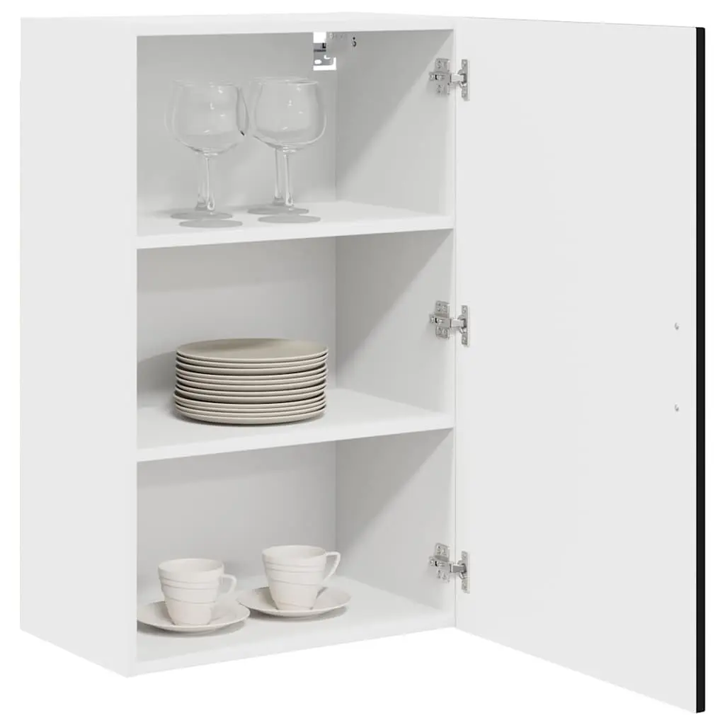 Dishwasher Panel Kitchen Cabinet Engineered Wood 50x31x80cm Black