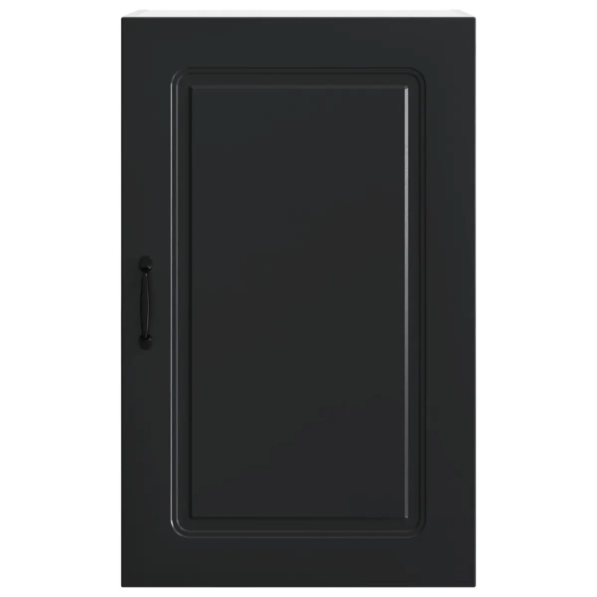 Dishwasher Panel Kitchen Cabinet Engineered Wood 50x31x80cm Black