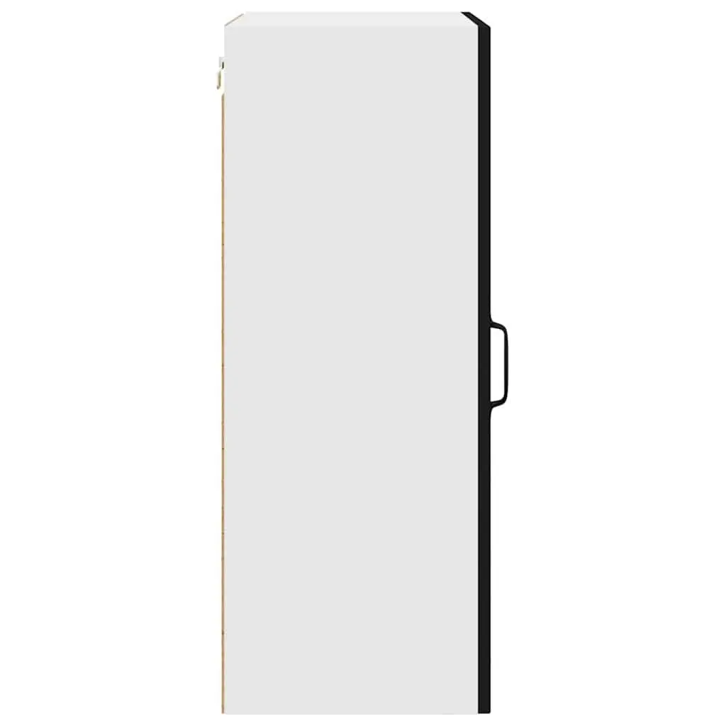 Dishwasher Panel Kitchen Cabinet Engineered Wood 50x31x80cm Black