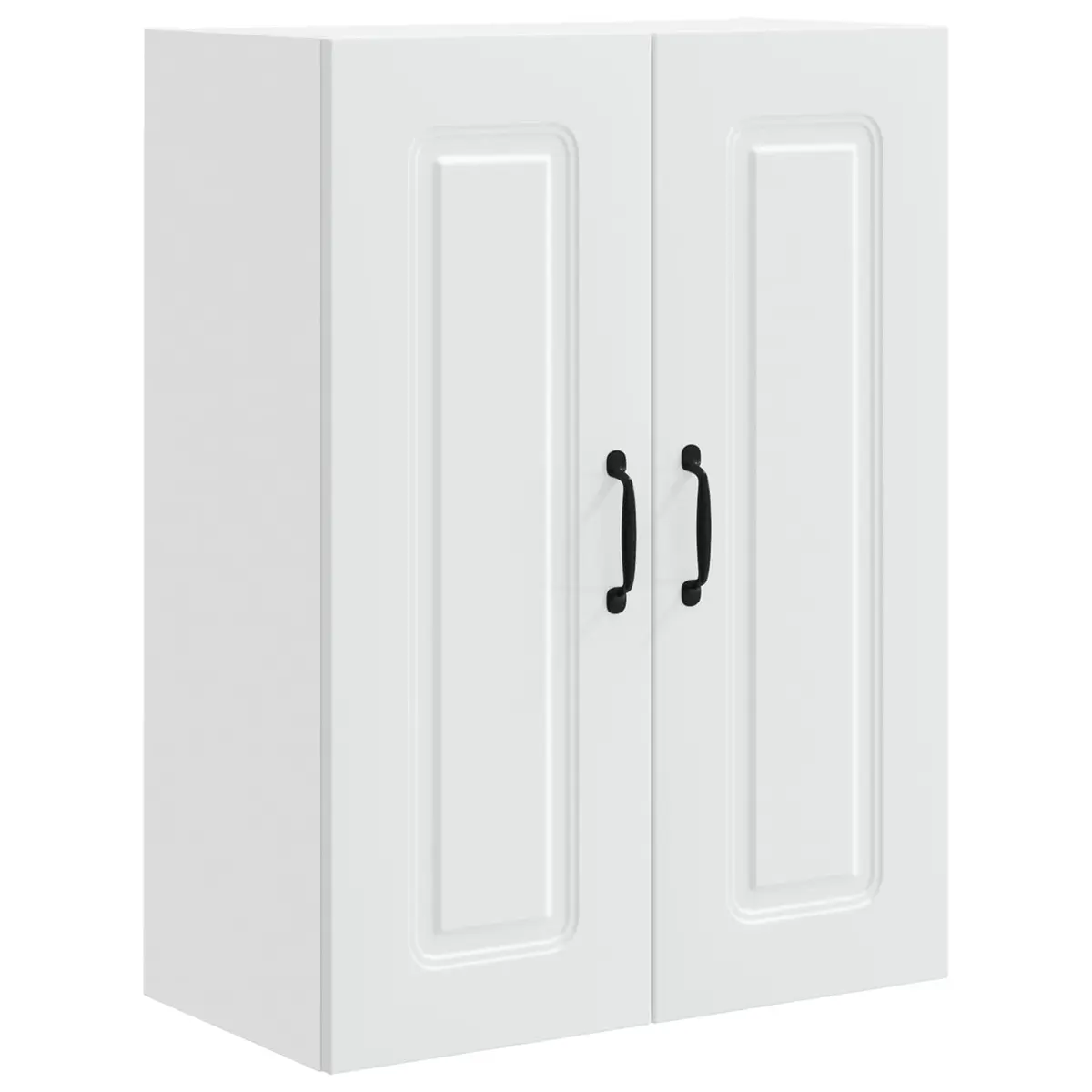 Engineered Wood White Kitchen Cabinet with Ample Storage