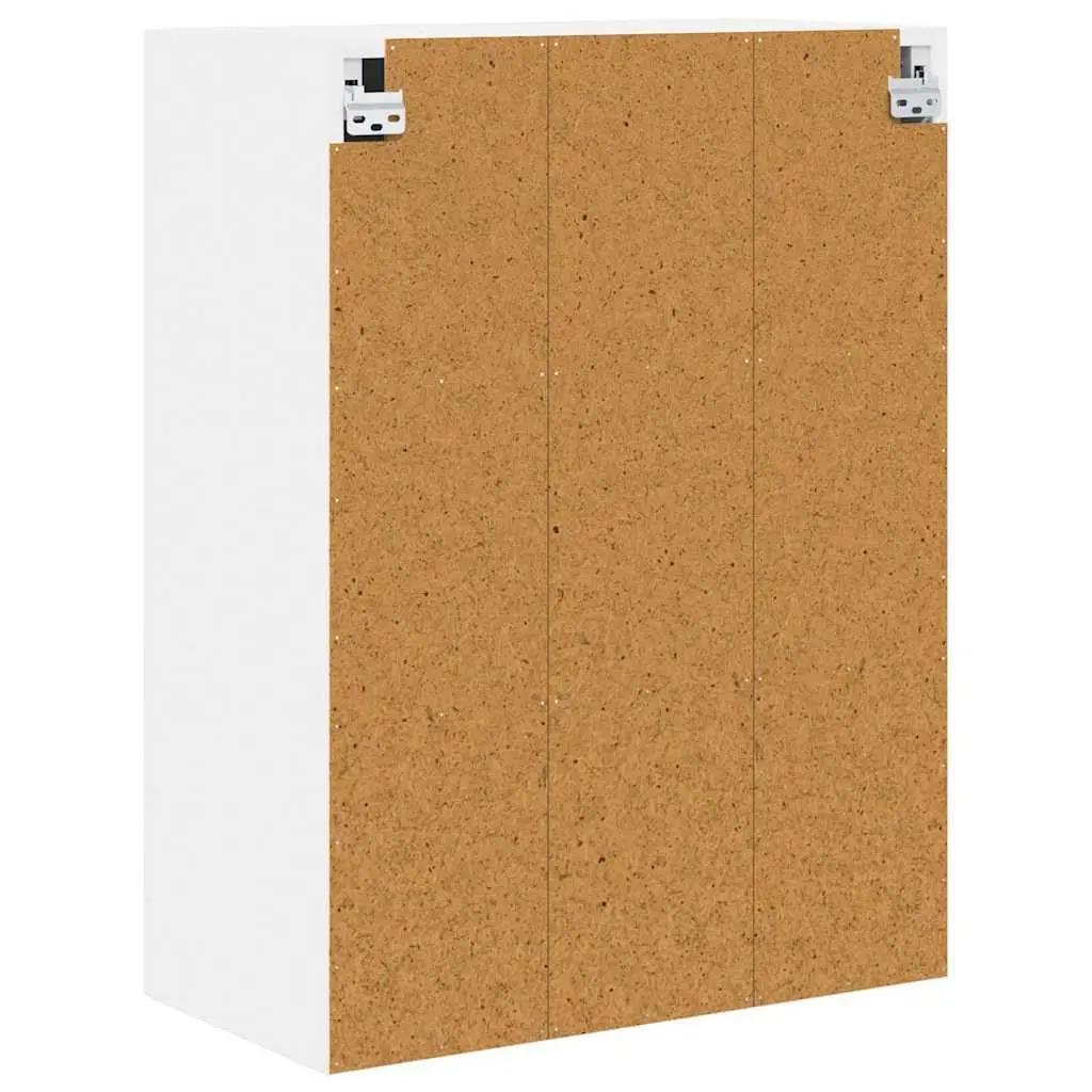 Engineered Wood White Kitchen Cabinet with Ample Storage