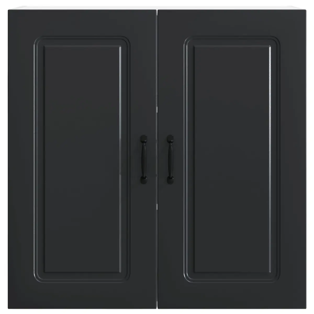 Black Kitchen Cabinet Panel for Dishwasher 80x31x80cm