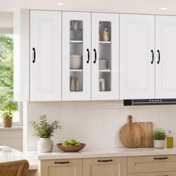 High Gloss White Kitchen Cabinet for Modern Spaces 60 x 31 x 80 cm