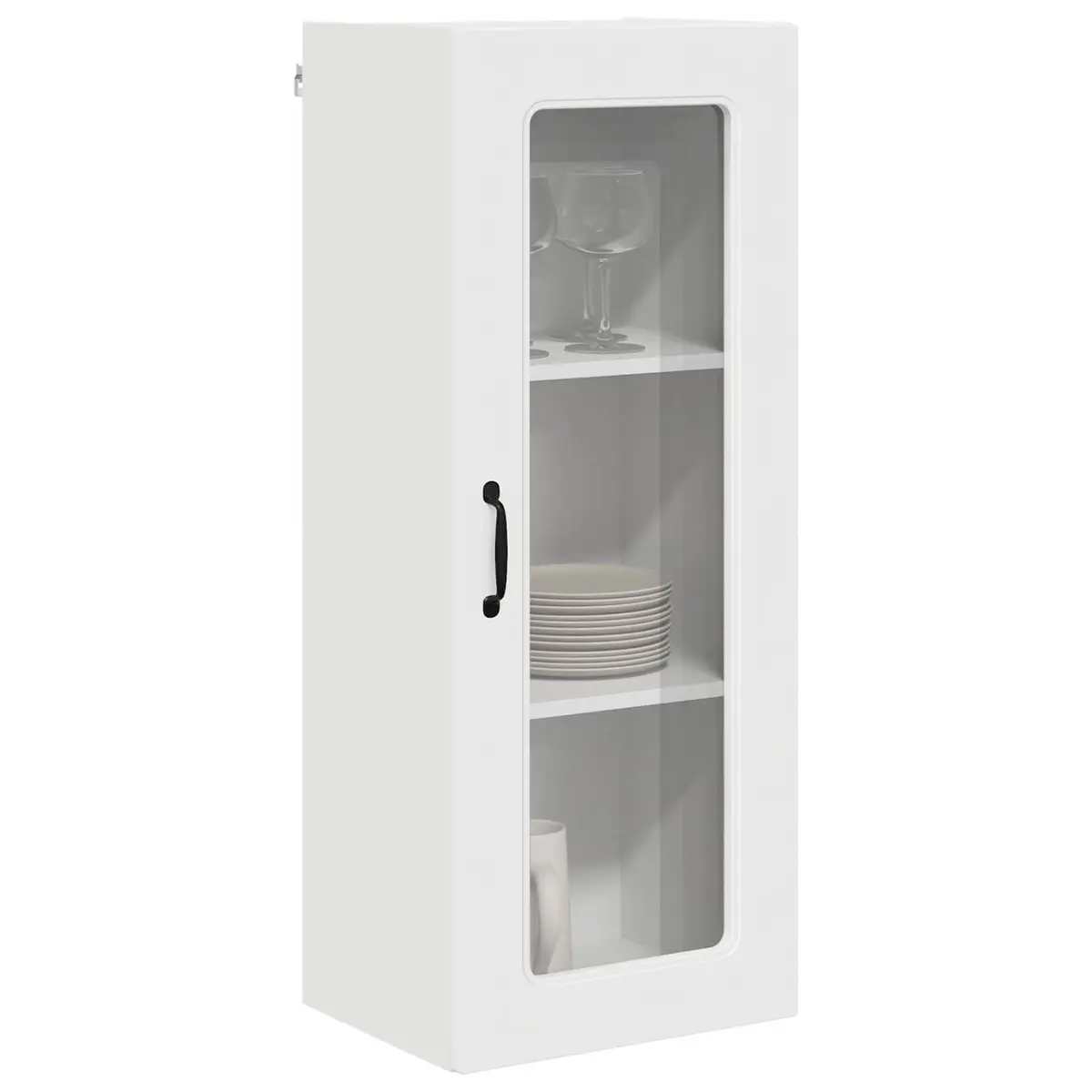 White Engineered Wood Kitchen Dishwasher Panel