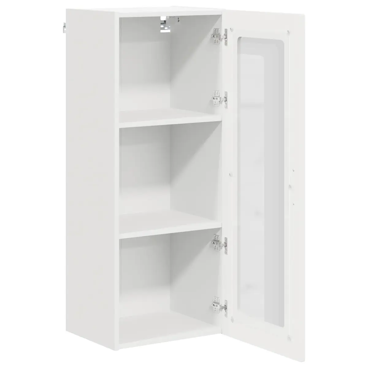 White Engineered Wood Kitchen Dishwasher Panel
