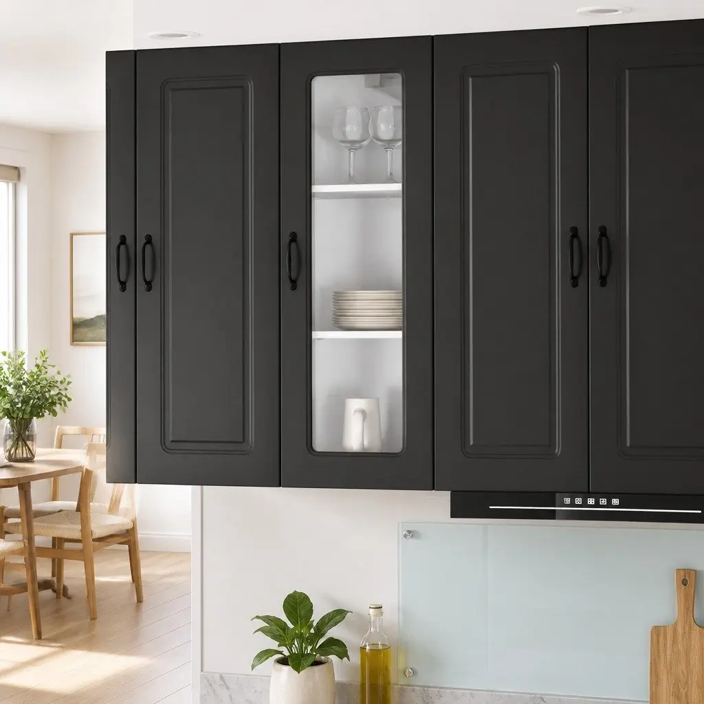 Kitchen Cabinet Engineered Wood 40 x 31 x 100 cm Black