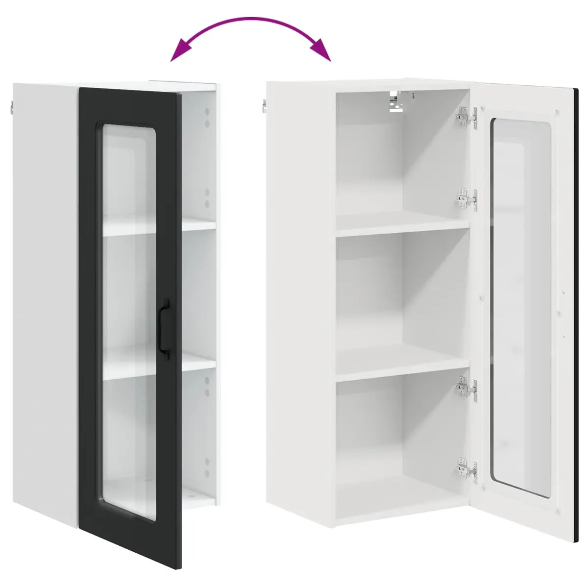 Kitchen Cabinet Engineered Wood 40 x 31 x 100 cm Black