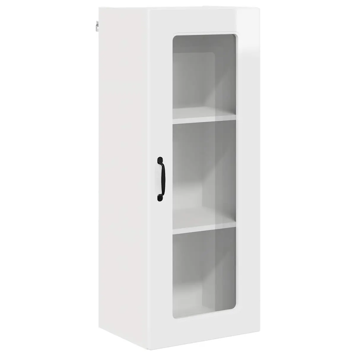 High Gloss White Kitchen Dishwasher Panel Storage Cabinet