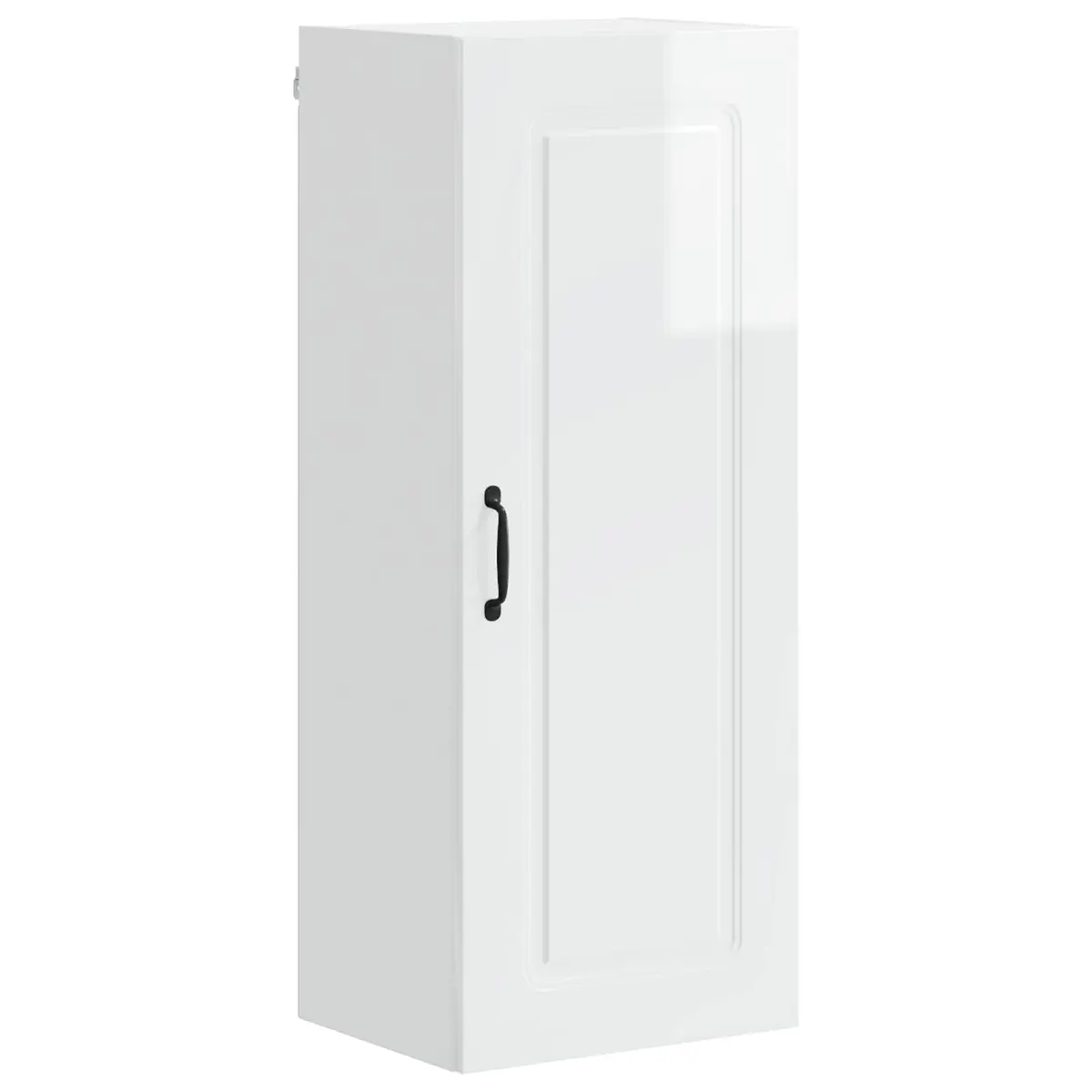 High Gloss White Engineered Wood Kitchen Cabinet 40x31x100cm