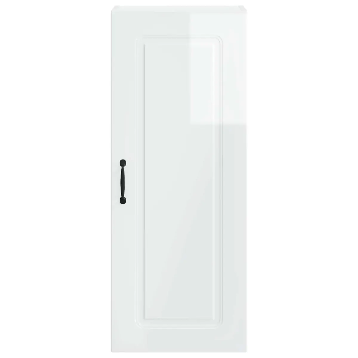 High Gloss White Engineered Wood Kitchen Cabinet 40x31x100cm