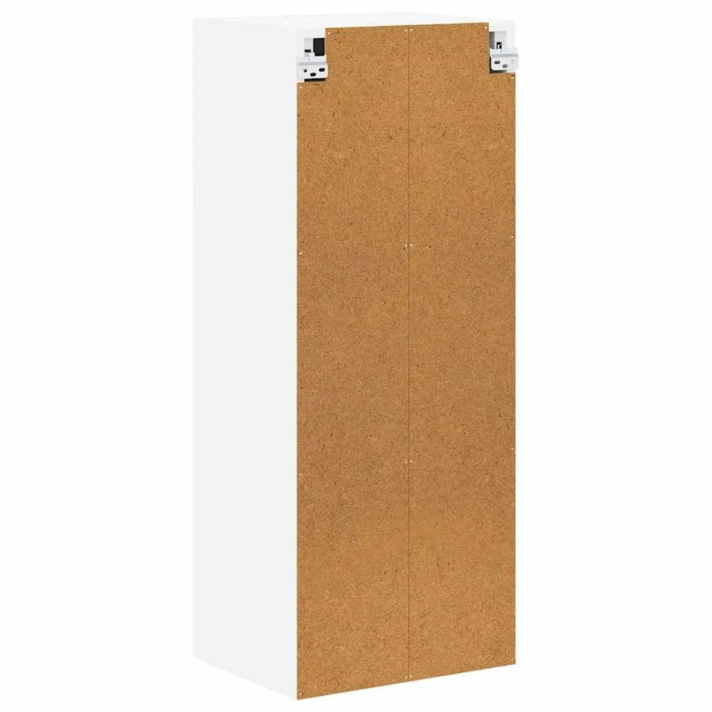 High Gloss White Engineered Wood Kitchen Cabinet 40x31x100cm
