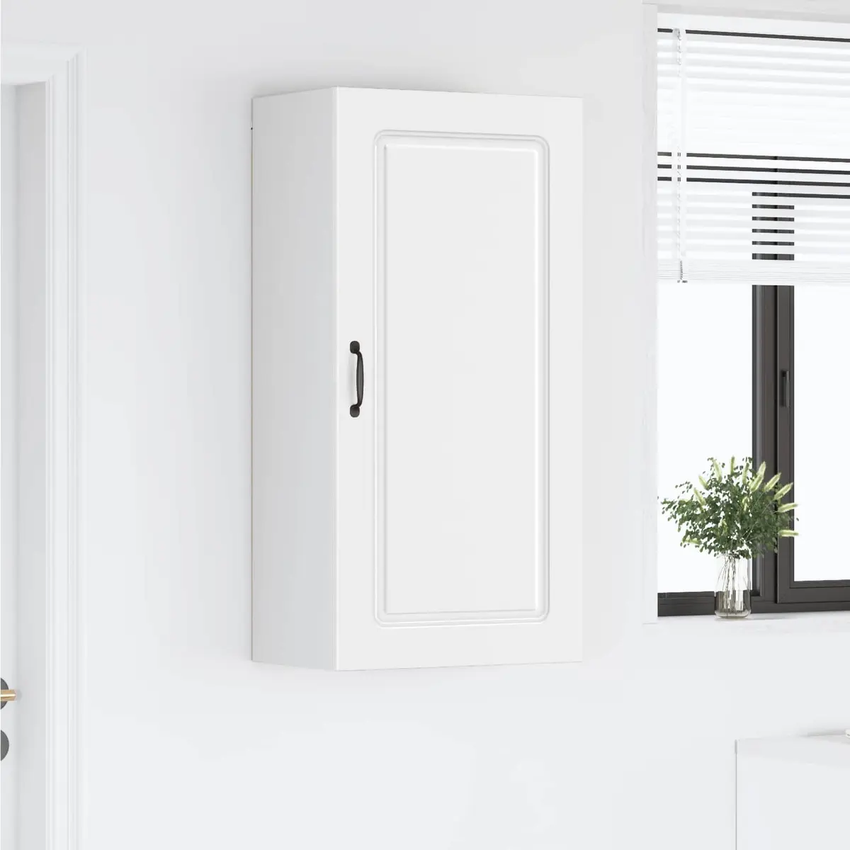 White Kitchen Dishwasher Panel Cabinet 50 x 31 x 100 cm