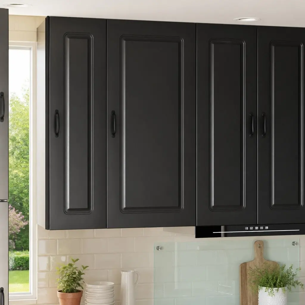 Kitchen Cabinet Engineered Wood 50 x 31 x 100 cm Black