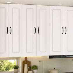 Stylish White Kitchen Cabinet Storage Panel 60x31x100cm