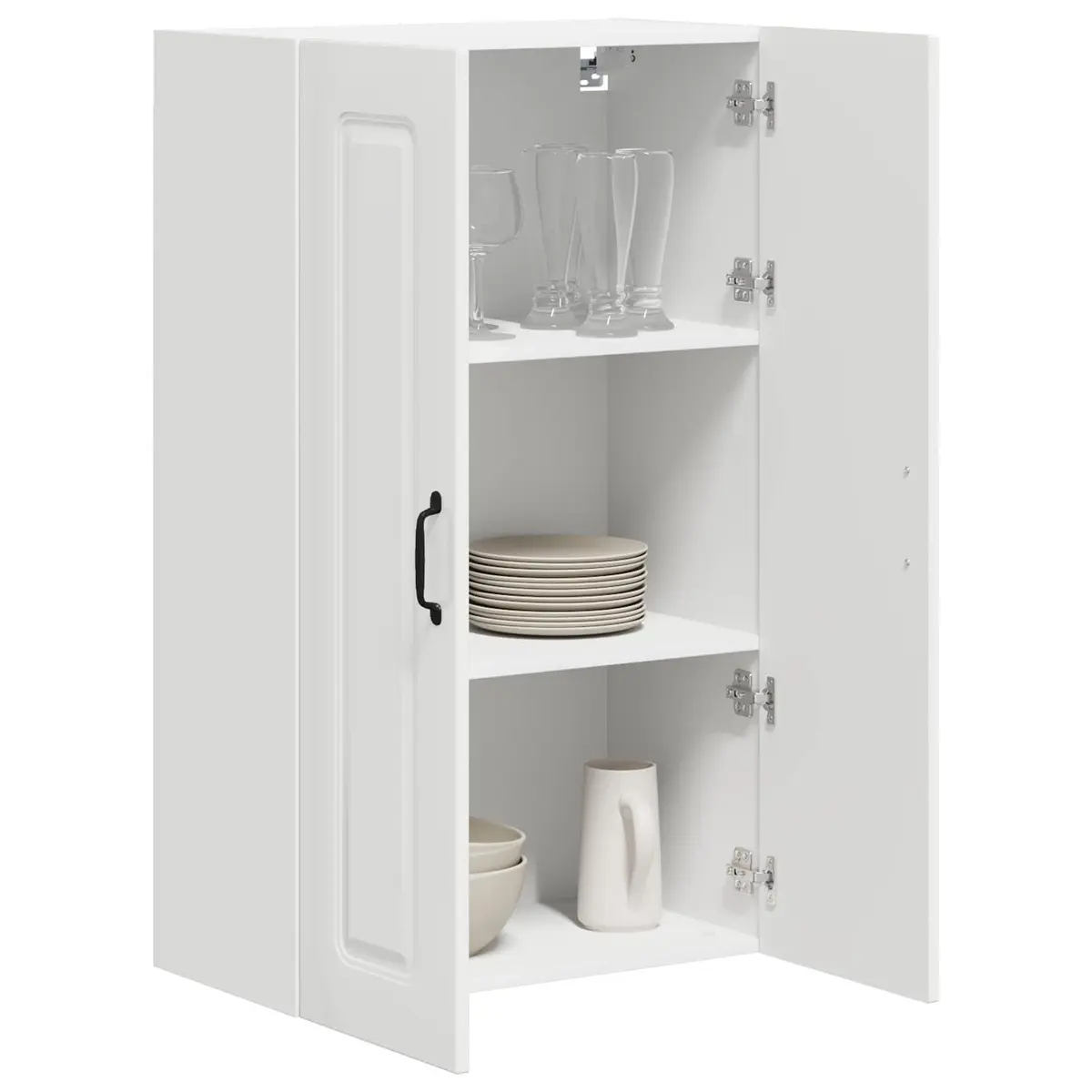 White Kitchen Cabinet Storage Panel 60x31x100cm