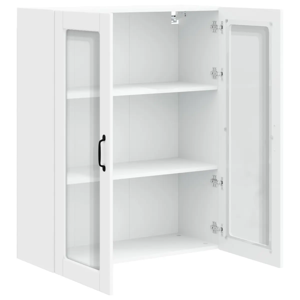 Engineered Wood Kitchen Cabinet in White, 80x31x100cm