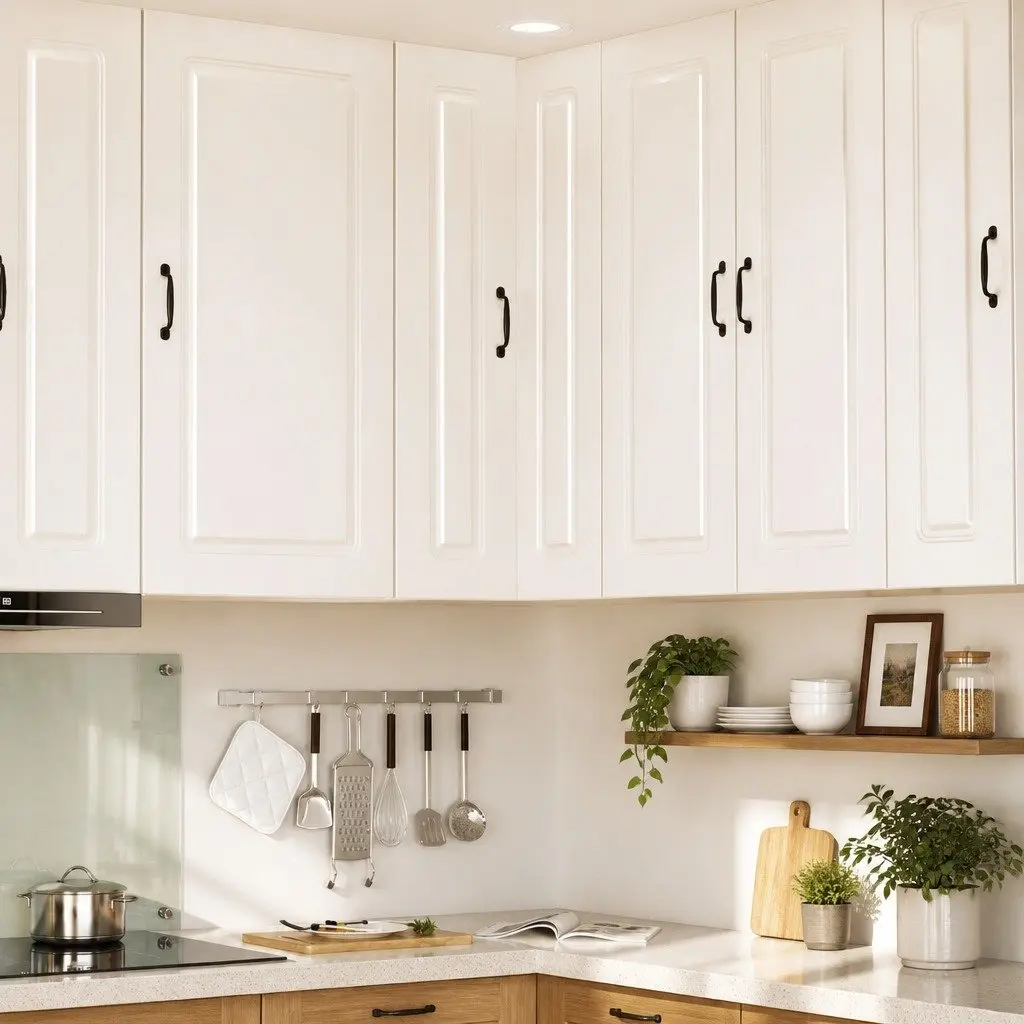 Kitchen Cabinet Engineered Wood 57 x 57 x 100 cm White