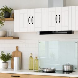Sturdy White Engineered Wood Wall Cabinet for Kitchens