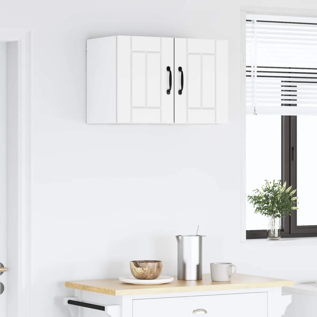 Wall Cabinet Engineered Wood 30x31x40cm White