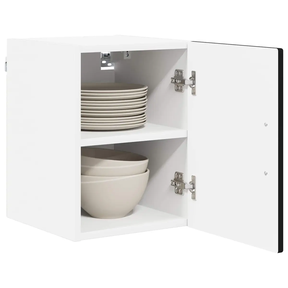 Black Dishwasher Panel Wall Cabinet for Kitchen