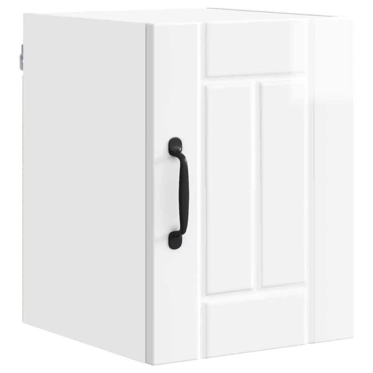 High Gloss White Wall Cabinet 2-Piece Set for Kitchens