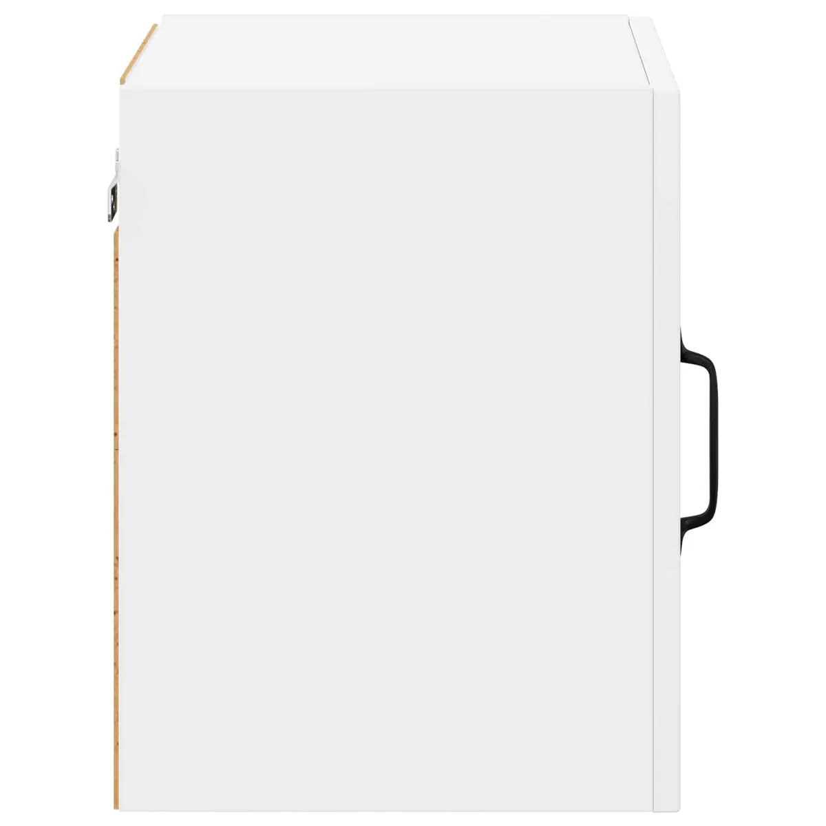White Engineered Wood Wall Cabinet Set