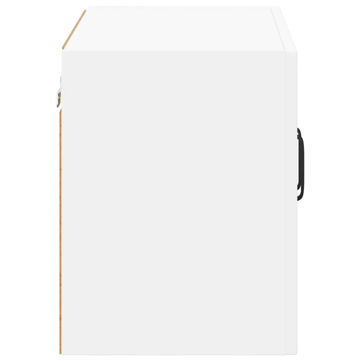 White Wall Cabinet for Kitchen Dishwasher Panel