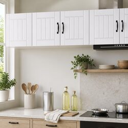 Sturdy Engineered Wood Wall Cabinet for Kitchen Storage