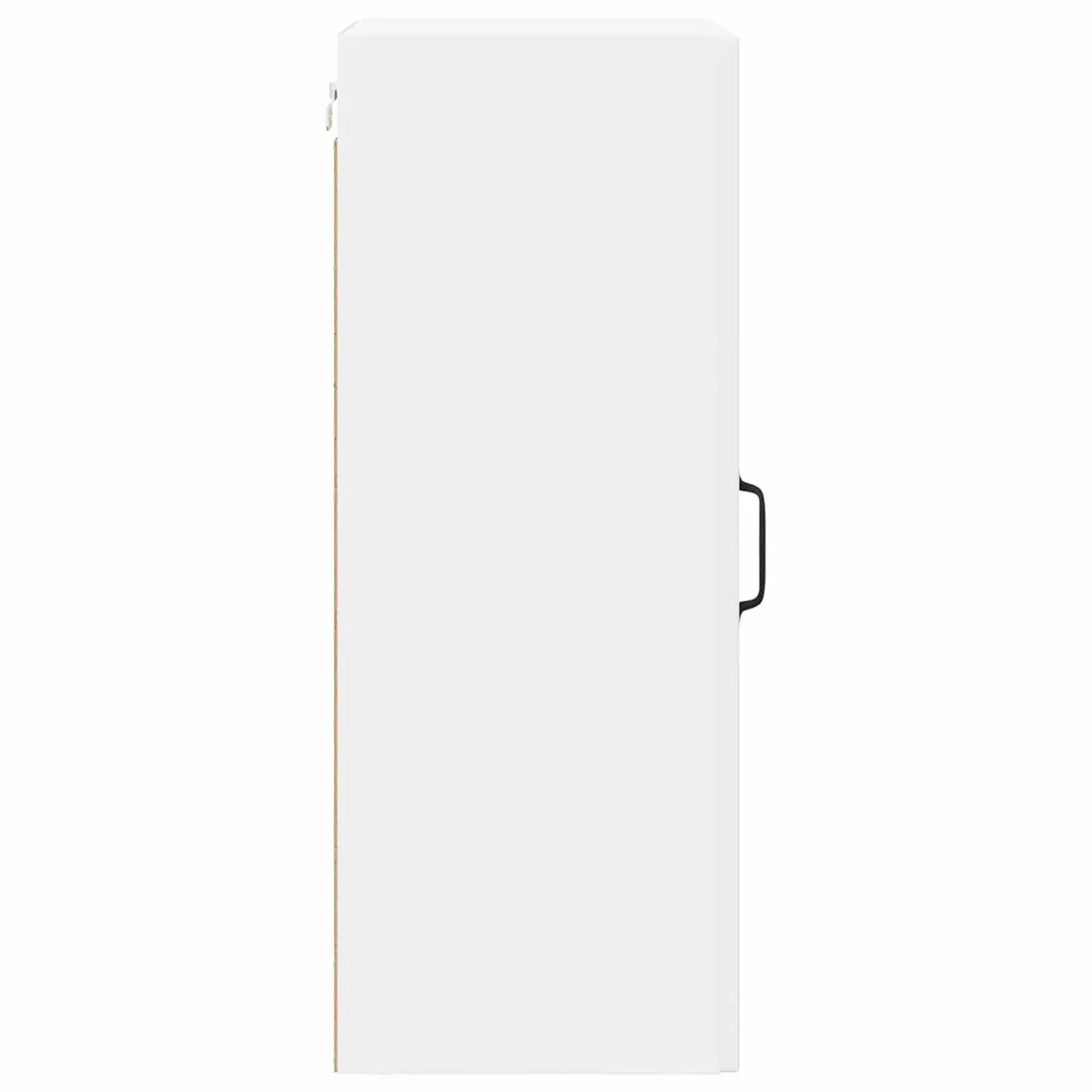 Wall Glass Cabinet Engineered Wood 40 x 31 x 80 cm White