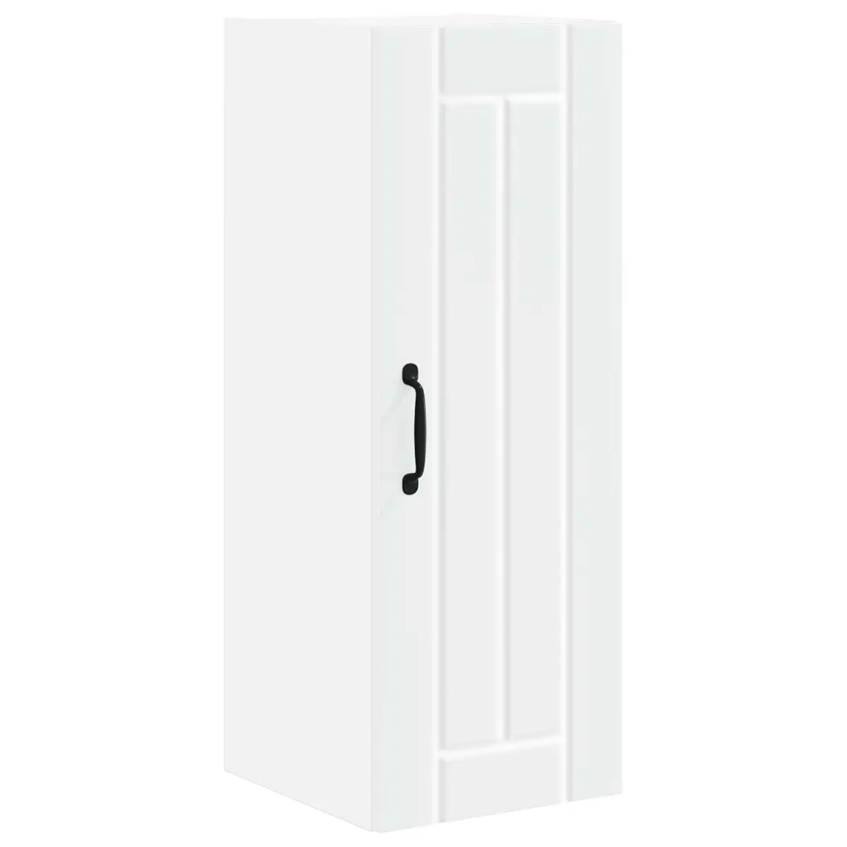 White Wall Cabinet for Kitchen Storage 30 x 31 x 80 cm