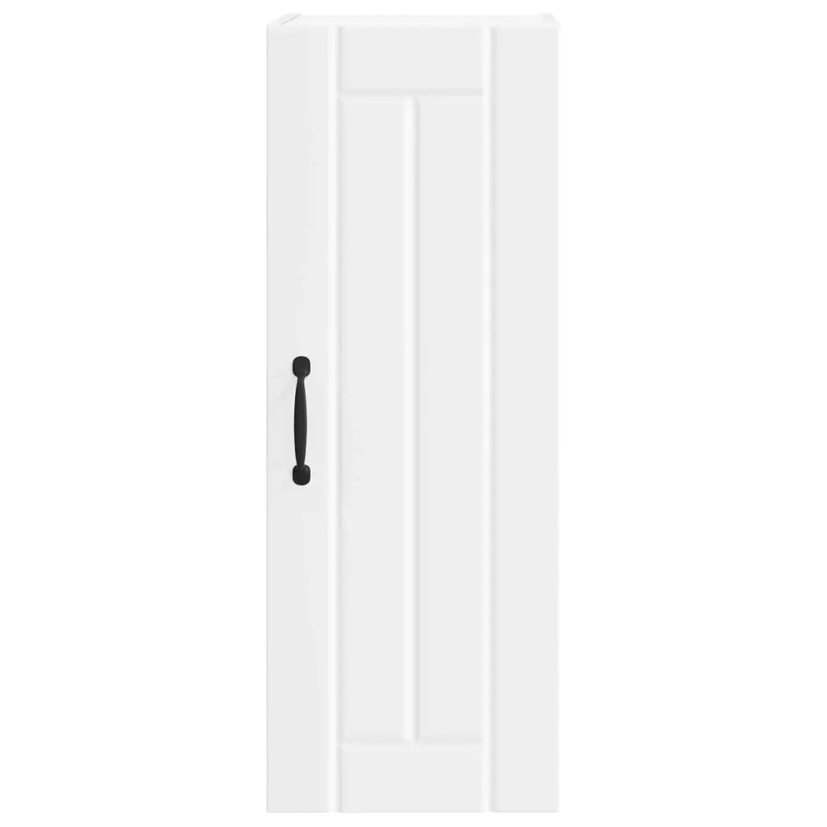 White Wall Cabinet for Kitchen Storage 30 x 31 x 80 cm