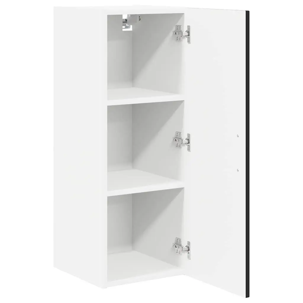 Black Wall Cabinet Set for Kitchen Storage