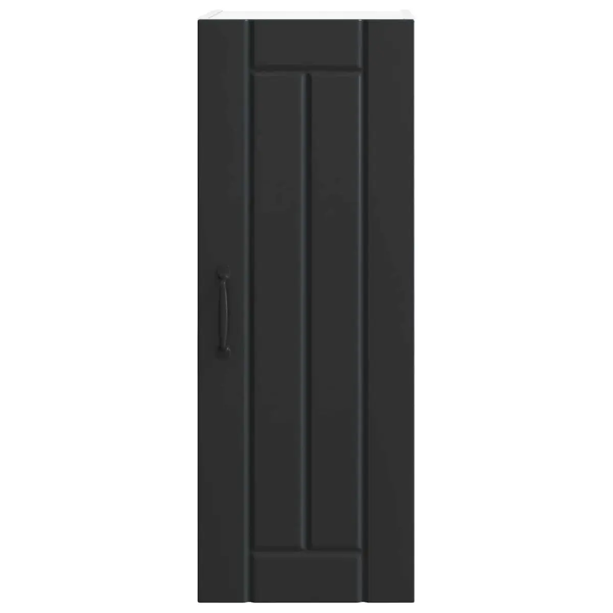 Black Wall Cabinet Set for Kitchen Storage