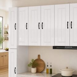 High Gloss White Kitchen Storage Wall Cabinet