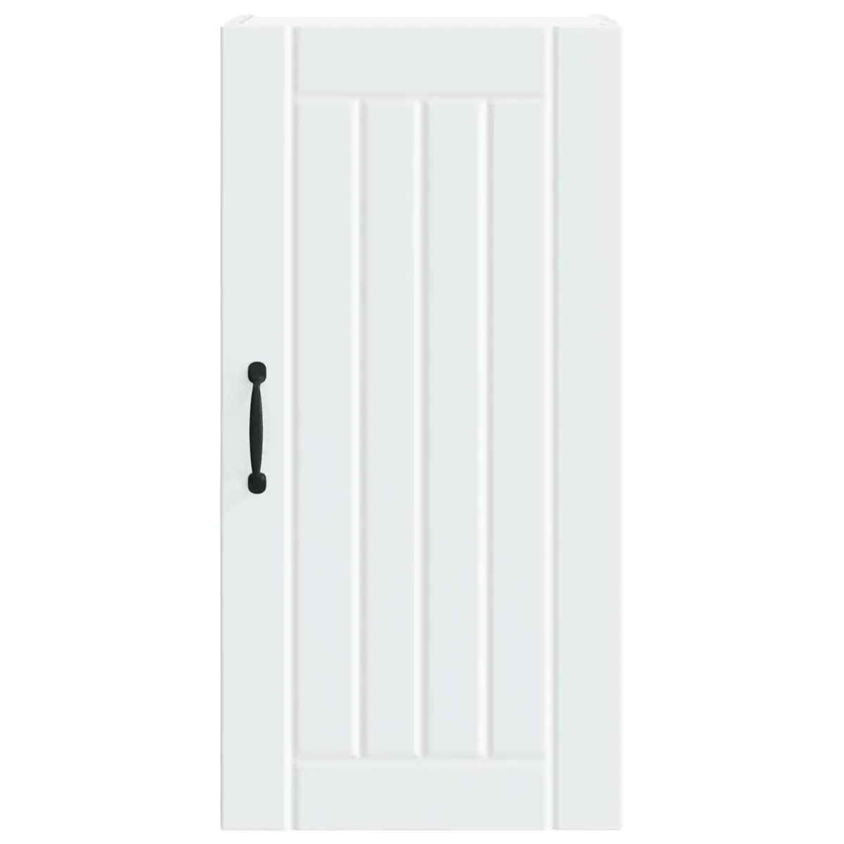 White Wall Cabinet for Kitchen Storage, 40x31x80cm