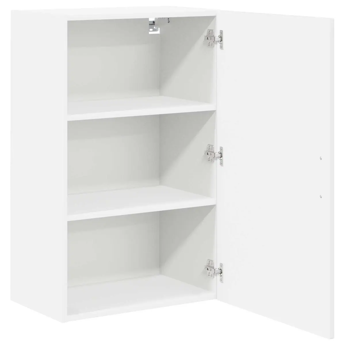 Wall Cabinet Engineered Wood 50 x 31 x 80 cm High Gloss White