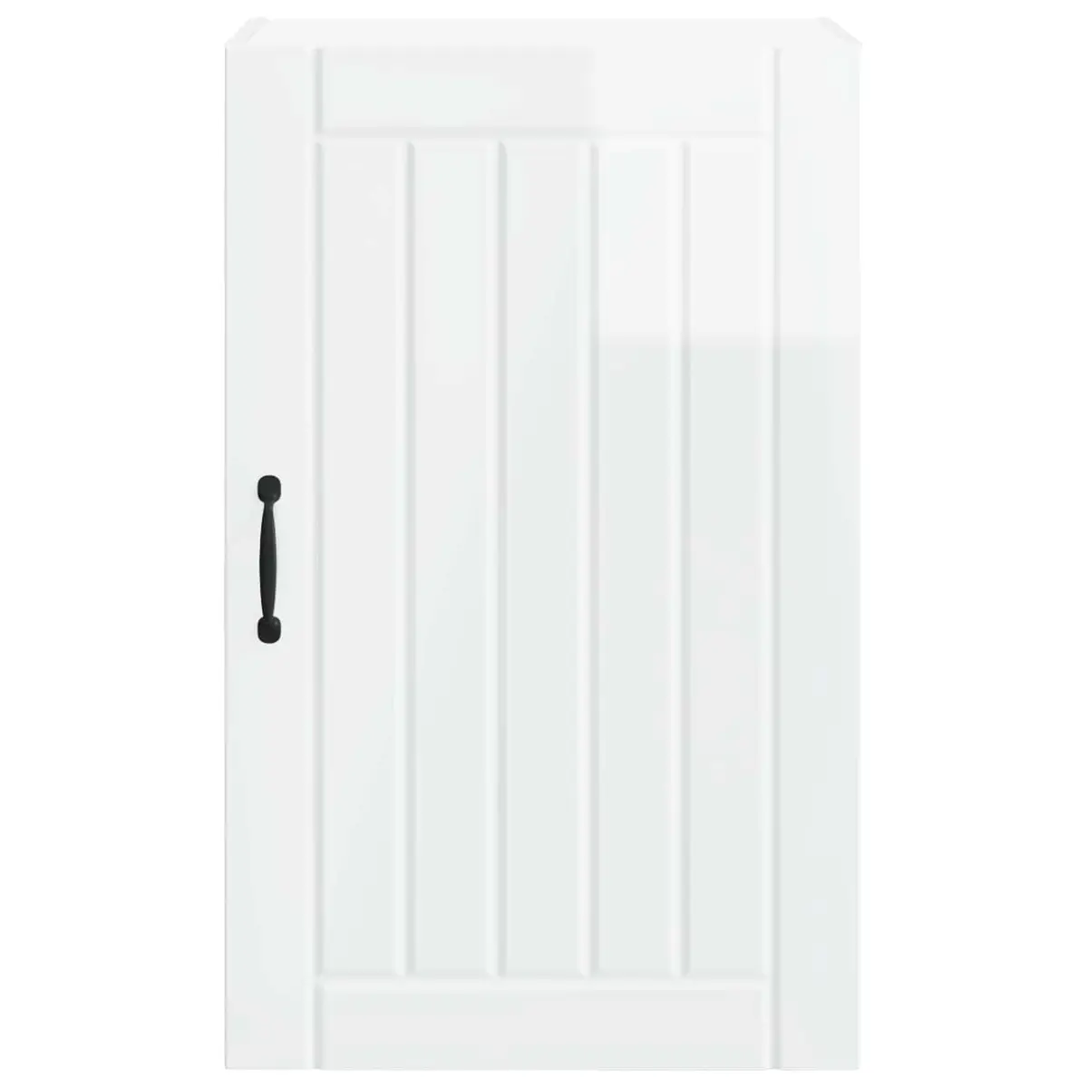 Wall Cabinet Engineered Wood 50 x 31 x 80 cm High Gloss White