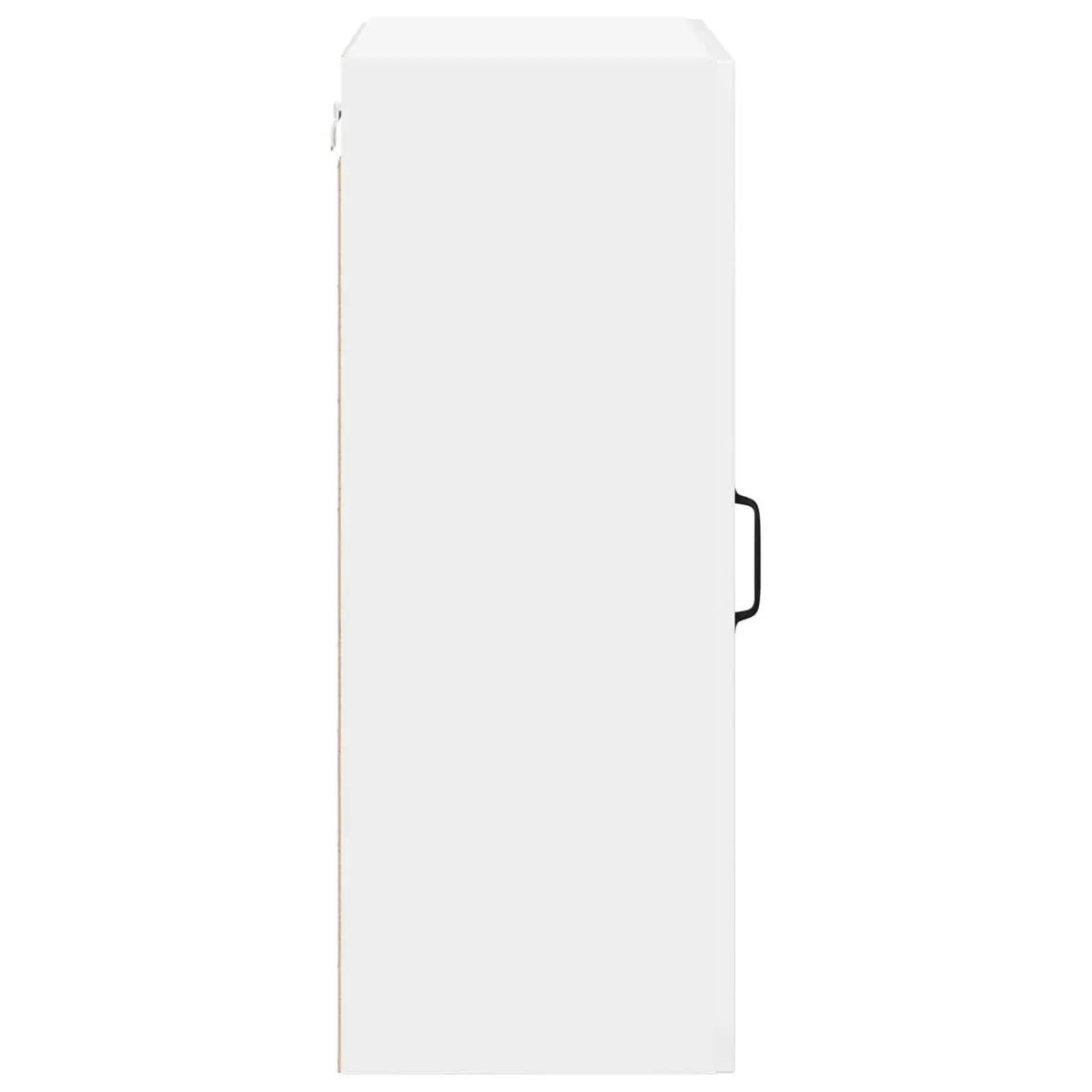 Wall Cabinet Engineered Wood 50 x 31 x 80 cm High Gloss White
