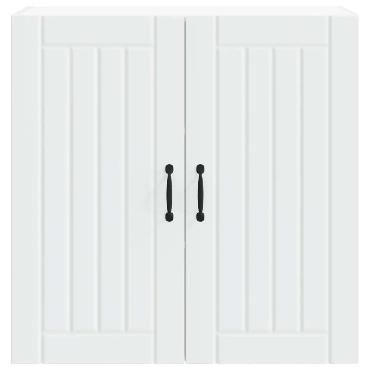 Wall Cabinet White Kitchen Storage Dishwasher Panel Engineered Wood 80x31x80cm