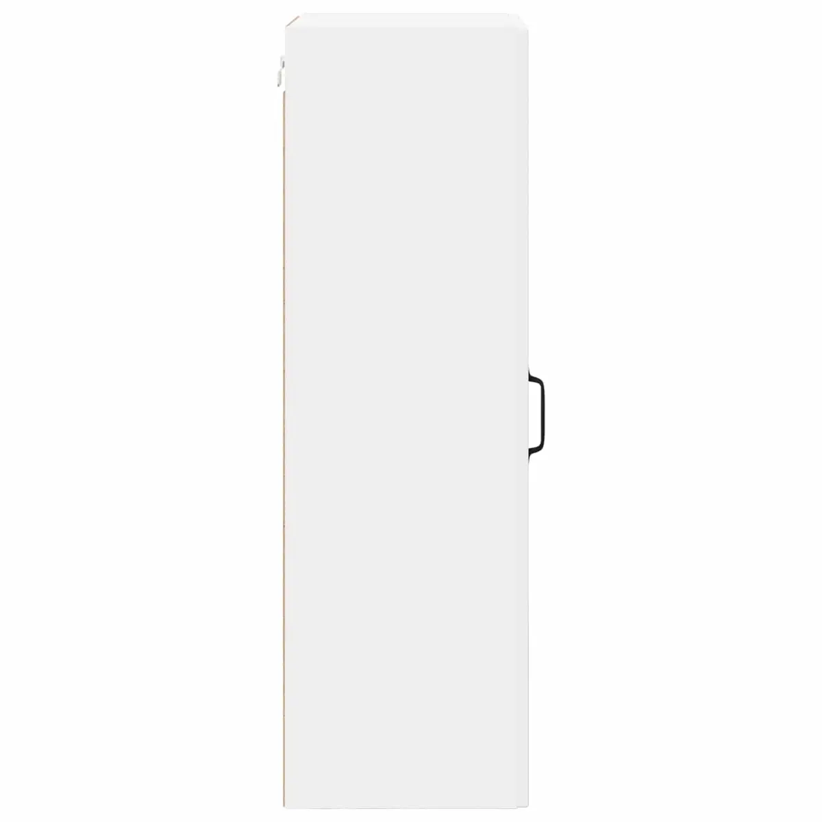 Wall Glass Cabinet White Kitchen Storage Unit Engineered Wood 40 x 31 x 100 cm