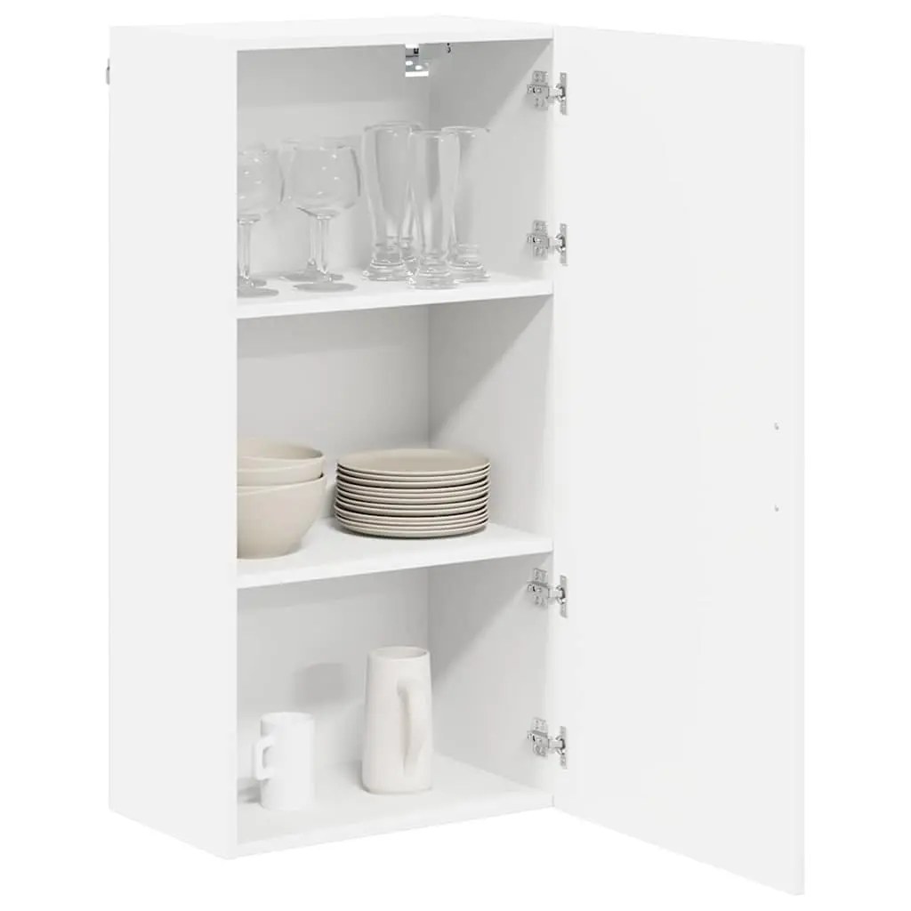 Wall Cabinet Dishwasher Panel Modern Kitchen Storage White 50x31x100cm